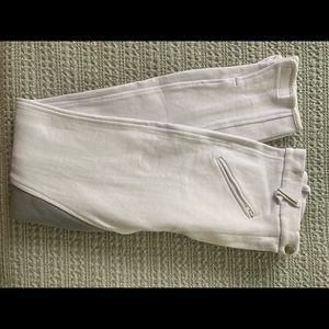 Pfiff White Full Seat Breeches